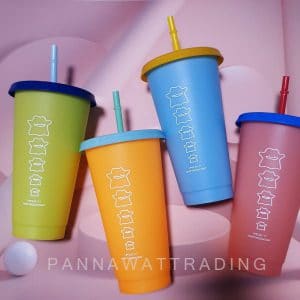 แก้วพลาสติกเปลี่ยนสี BPA Free