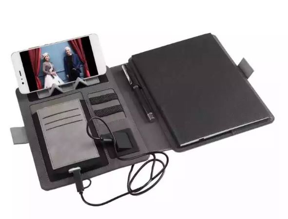 wireless charging power bank diary
