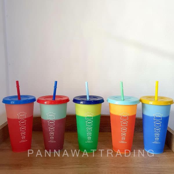 color changing reusable cold cup