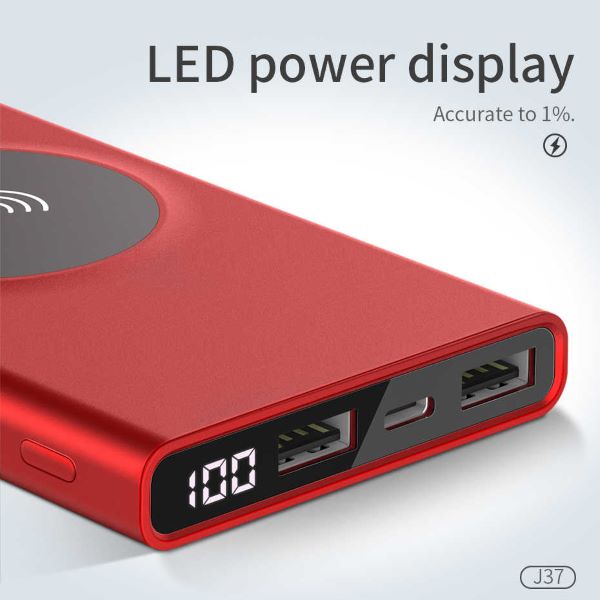 power bank wireless charger hoco