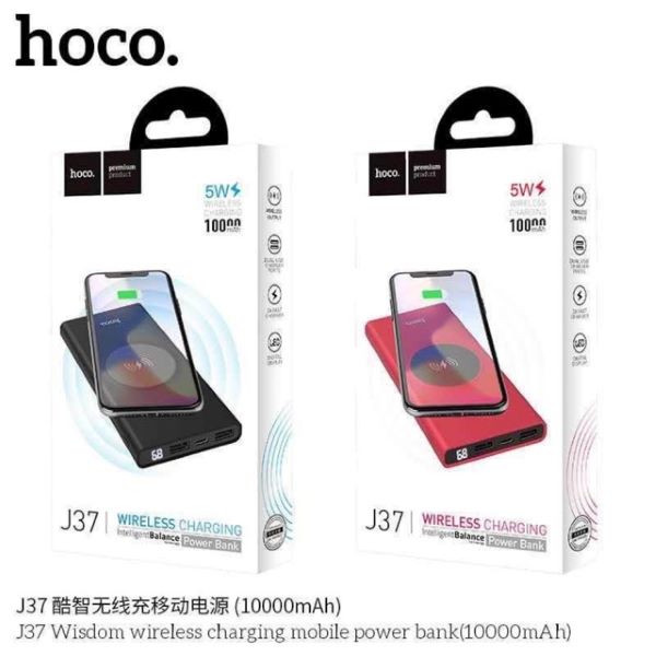 power bank wireless charger hoco