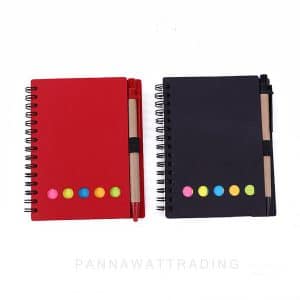 โรงงานผลิต eco spiral notebook with pen
