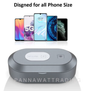 uvc sterilizer box with wireless charger