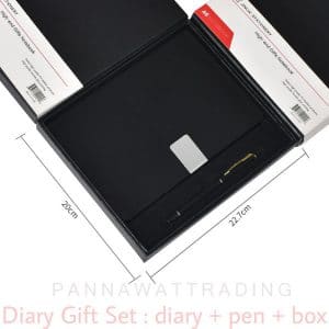 A5 diary gift set