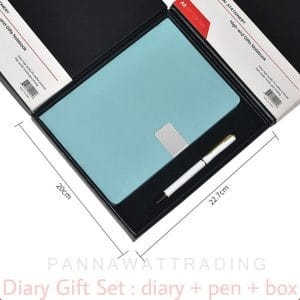 A5 diary gift set