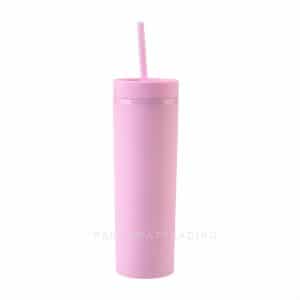 แก้วน้ำเก็บความเย็นพร้อมหลอดสกรีนโลโก้