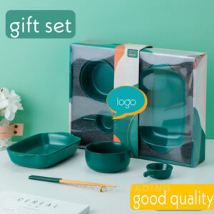 ceramic plate dish gift set