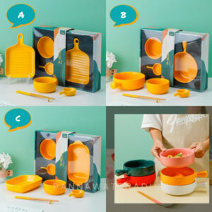 ceramic plate dish gift set