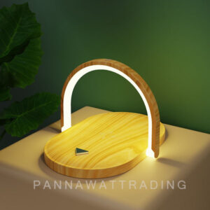wireless charger with light