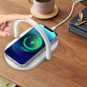 wireless charger with light