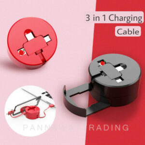 3in1 usb cable charger