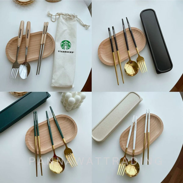 GOLD elegant cutlery set