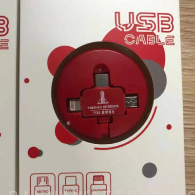 3in1 usb cable charger