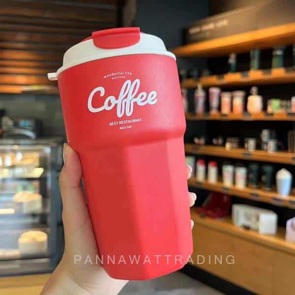 แก้วกาแฟสแตนเลสเก็บความร้อน-เย็น สไตล์ Bincoo - Image 9