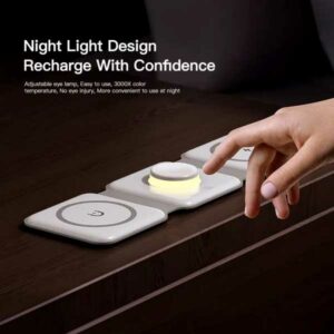 3 in 1 Magnetic Wireless Charger แท่นชาร์จแม่เหล็กไร้สาย 3 in 1 - Image 17