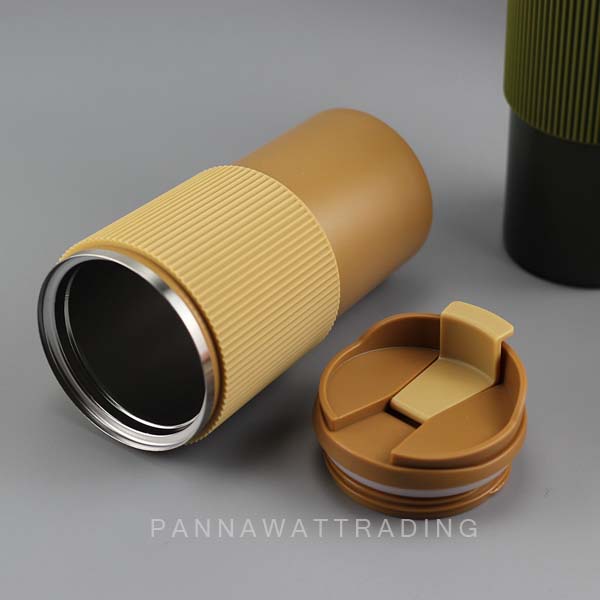 แก้วกาแฟสแตนเลสเก็บความร้อน-เย็น รุ่นใหม่ - Image 9
