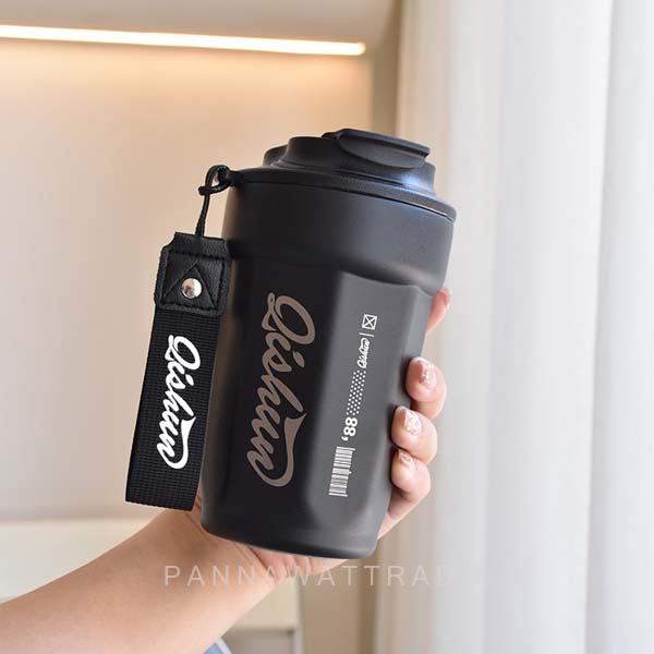 แก้วกาแฟสแตนเลสเก็บความร้อน-เย็น สไตล์ Bincoo Ver.2 - Image 6