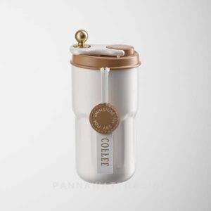 แก้วกาแฟบอกอุณหภูมิ สแตนเลส 316 เก็บความร้อน-เย็น สไตล์เกาหลี - Image 12