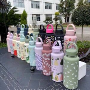 กระบอกน้ำสแตนเลสสูญญากาศเก็บความเย็นเนื้อแมท รุ่นมาการอง - Image 17