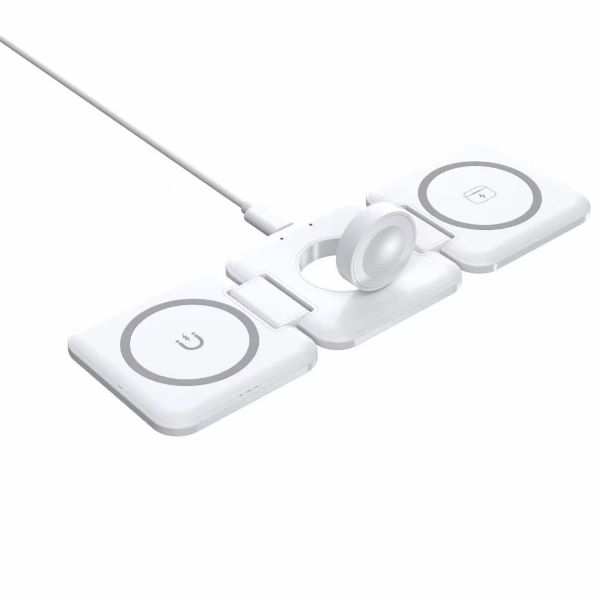 3 in 1 Magnetic Wireless Charger แท่นชาร์จแม่เหล็กไร้สาย 3 in 1 - Image 21