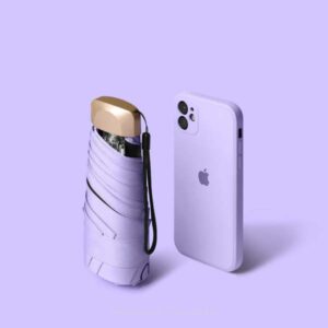 ร่มพับกัน UV 5 ตอน ด้ามจับสีทอง - Image 7