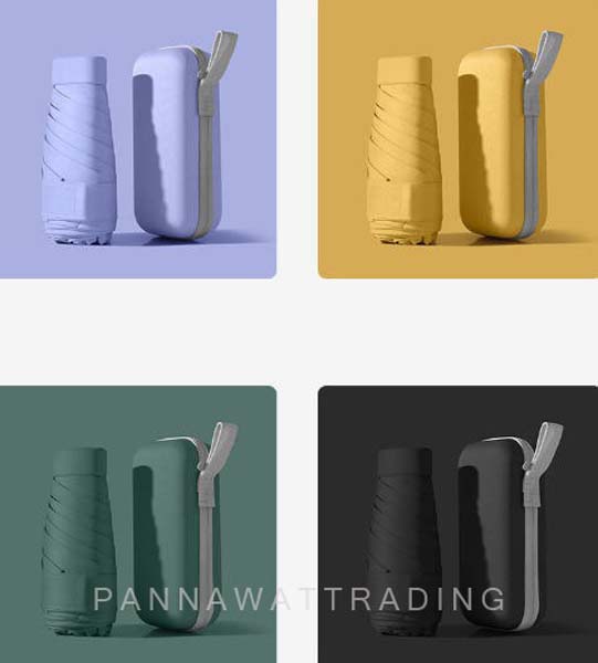 ร่มพับกัน UV 5 ตอน พร้อมปลอก Cover แบบแบนสุดมินิมอล - Image 18