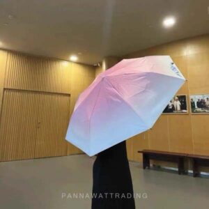 ร่มพับสุดคิ้วท์ ร่มกันแดด ร่มกันUV ไล่สีแบบ Gradient - Image 16
