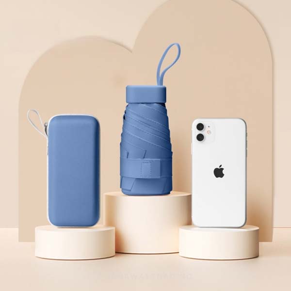 ร่มพับกัน UV 5 ตอน พร้อมปลอก Cover แบบแบนสุดมินิมอล - Image 14