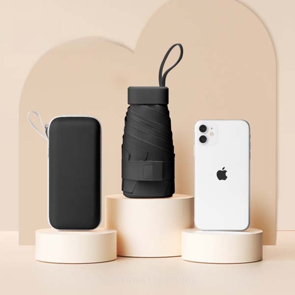 ร่มพับกัน UV 5 ตอน พร้อมปลอก Cover แบบแบนสุดมินิมอล - Image 15