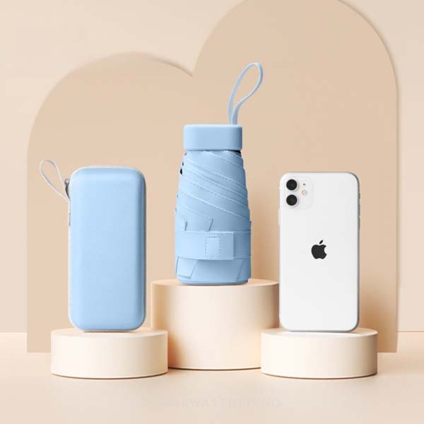 ร่มพับกัน UV 5 ตอน พร้อมปลอก Cover แบบแบนสุดมินิมอล - Image 11