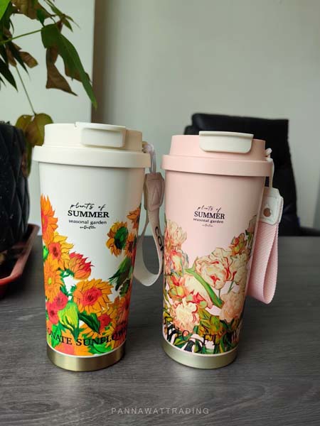 แก้วกาแฟสแตนเลสเก็บความร้อน-เย็น รุ่นใหม่ - Image 19