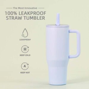 แก้วน้ำสแตนเลสเก็บอุณหภูมิพร้อมหลอดในตัวสุด cool - Image 14