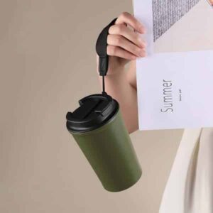 แก้วกาแฟสแตนเลสเก็บอุณหภูมิสไตล์มูจิ - Image 9