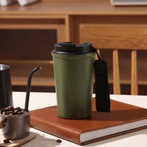 แก้วกาแฟสแตนเลสเก็บอุณหภูมิสไตล์มูจิ - Image 7