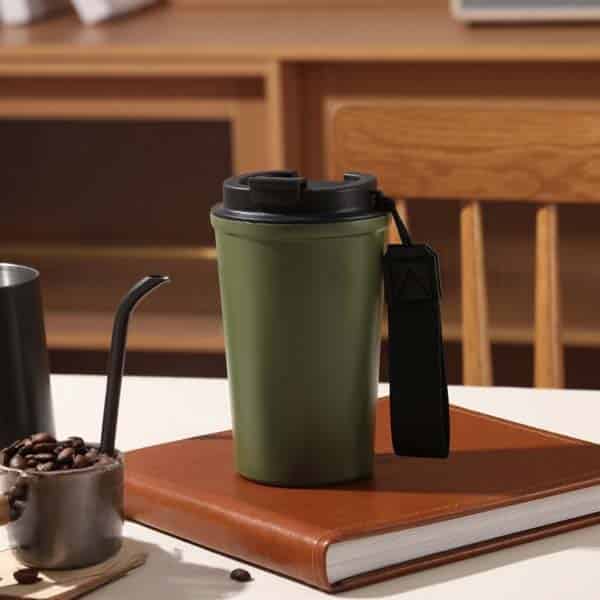 แก้วกาแฟสแตนเลสเก็บอุณหภูมิสไตล์มูจิ - Image 7