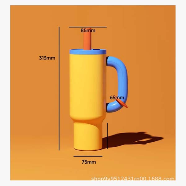 แก้วสแตนเลสเก็บอุณหภูมิ สไตล์ชาโคแล็บ 1200 ml. - Image 16