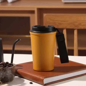 แก้วกาแฟสแตนเลสเก็บอุณหภูมิสไตล์มูจิ - Image 3