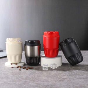 stainless steel coffee cup