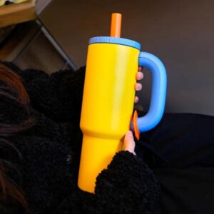 แก้วสแตนเลสเก็บอุณหภูมิ สไตล์ชาโคแล็บ 1200 ml. - Image 5