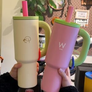 แก้วสแตนเลสเก็บอุณหภูมิ สไตล์ชาโคแล็บ 1200 ml. - Image 3
