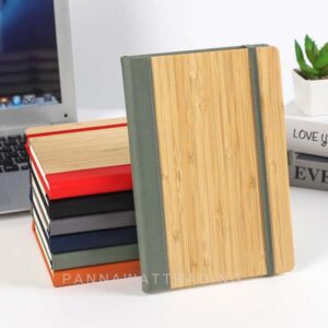 wooden a5 diary